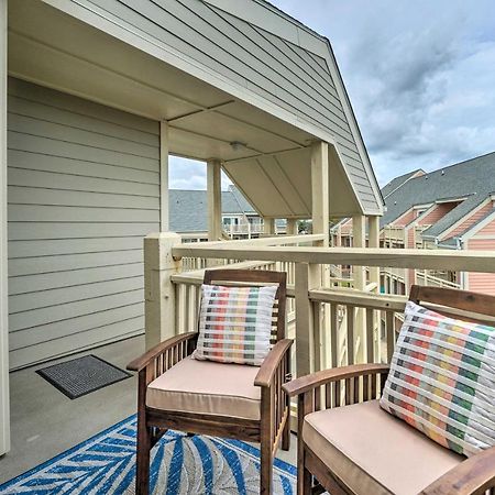 Beachfront Condo With Unobstructed Ocean Views! Oak Island Bagian luar foto