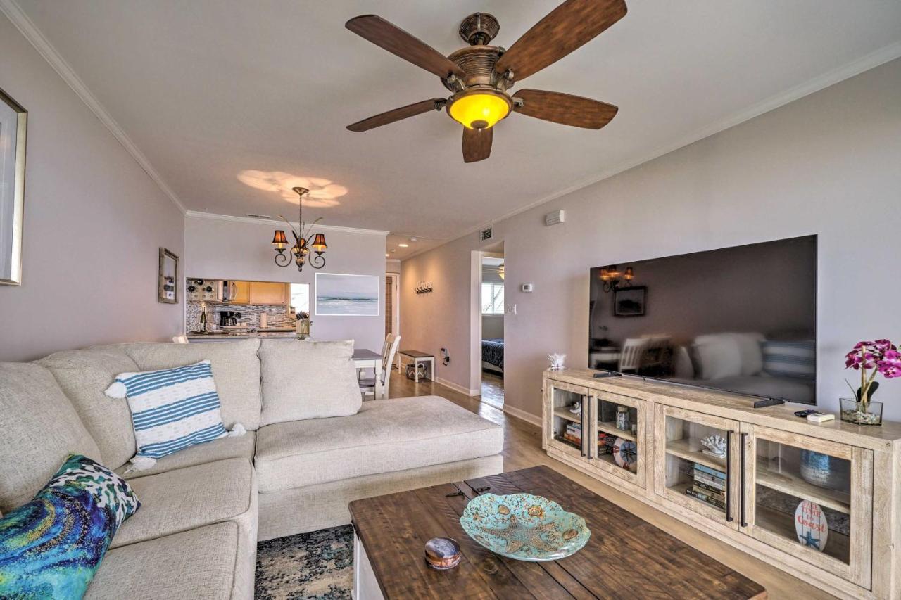 Beachfront Condo With Unobstructed Ocean Views! Oak Island Bagian luar foto