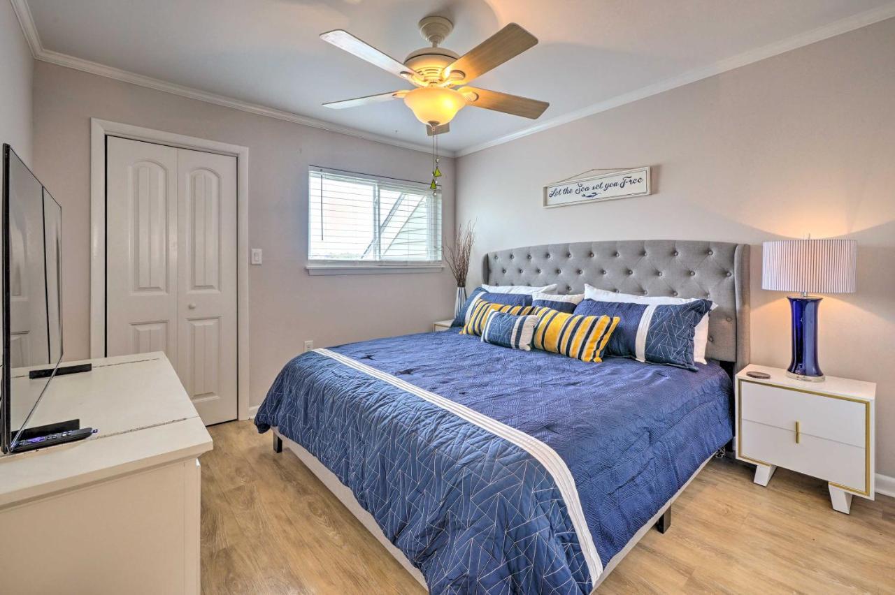 Beachfront Condo With Unobstructed Ocean Views! Oak Island Bagian luar foto